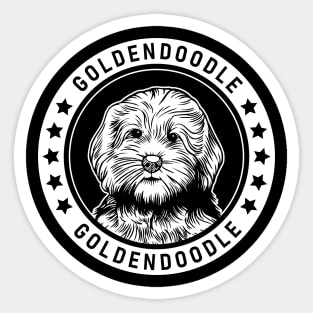 Goldendoodle Fan Gift Sticker